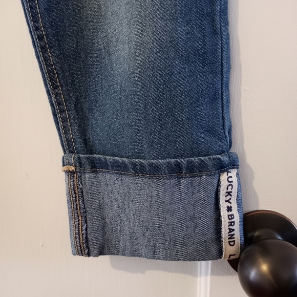 Lucky Brand Dylan Cropped Boyfriend Jeans Girls Size 14 - Picture 8 of 16